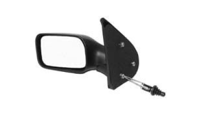 Oglinda exterioara Fiat Siena/Palio Combi (178) 01.1997-12.2001 partea dreapta Best Auto Vest crom convex carcasa neagra reglare manuala prin cablu fara incalzire
