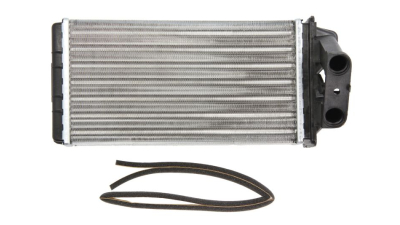 Radiator Incalzire Fiat Palio (178), 03.2003-2012, motor 1.2; 1.6, benzina, 1.9 TD, diesel, aluminiu brazat/plastic, 250x140x34 mm, Denso/J.Deus