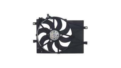 GMV radiator electroventilator Fiat Albea, Palio, 2001-; Palio Weekend, 1996-2002, Motorizare 1, 2 44/59kw; 1, 6 76kw Benzina, dimensiune 300W/380mm, cu 2pini, plastic, Aftermarket