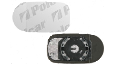 Geam oglinda Fiat Albea/Palio Weekend Ii (178) 01.2002-04.2006 partea stanga/ dreapta Best Auto Vest crom asferica cu incalzire