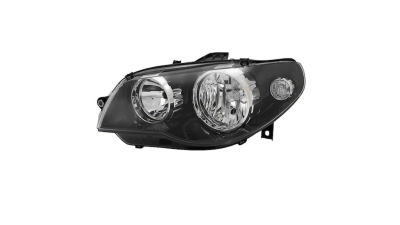 Far Fiat Albea/Palio Weekend (178), 04.2006-2012; Strada 06.1999-10.2004, partea Stanga, electric, tip bec H7+H7, rama neagra, cu motoras, Best Auto Vest