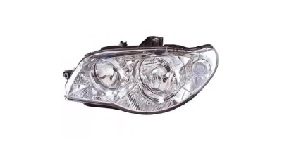 Far Fiat Albea/Palio Weekend (178), 04.2006-2012; Strada 06.1999-10.2004, partea Dreapta, electric, tip bec H7+H7, rama silver, cu motoras, Best Auto Vest