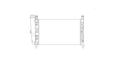 Radiator racire Fiat Fiorino, 01.1988-05.2001, Uno, 09.1989-12.1993, Motorizare 1, 4 51/52kw; 1, 5 55kw; 1, 6 55kw Benzina, tip climatizare Cu/fara AC, cutie Manuala, dimensiune 520x323x34mm, Cu lipire fagure mecanica, Aftermarket