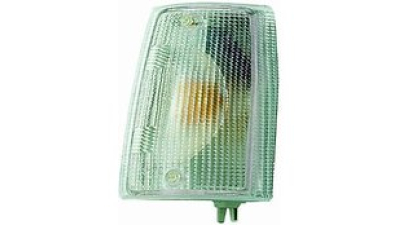 Lampa semnalizare fata Fiat Fiorino/Duna (146) 11.87-12.90, Fiat Uno (146 A/E), 08.83-08.1989, Alba, parte Fata, omologare ECE, 7538302; 7538306, Dreapta