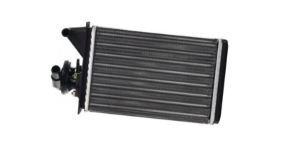 Radiator Incalzire Fiat Uno, 01.1983-12.1995, motor diesel, benzina, cu valva de Incalzire, aluminiu mecanic/plastic, 218x158x42 mm, 
