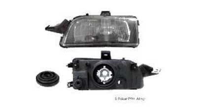 Far Fiat Punto 1 (176), 10.1993-09.1999, Manual/electric, tip bec H4, omologare ECE, fara motoras, fumuriu, Stanga