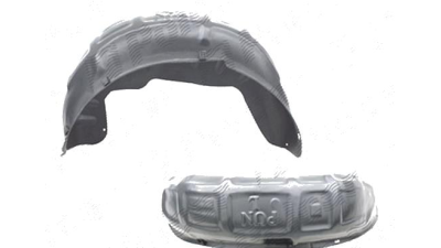 Carenaj roata Fiat Punto 1 (176), 10.1993-09.1999, partea Stanga, punte Spate, 3017FL5Q polietilena