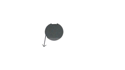 Capac bara carlig remorcare Fiat Punto 2 3-Usi (188) 07.1999-07.2003 Fata Negru 735272976