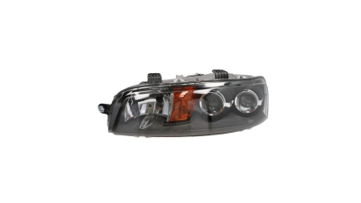 Far FIAT PUNTO II (188), 07.1999-07.2003, DEPO, fata, partea stanga, tip bec H3+H7+H7+P21W+W5W; electric; cadru reflector gri; fara motor;