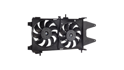 GMV radiator electroventilator Fiat Punto (188), 09.1999-07.2003, Motorizare 1, 9 D Diesel, tip climatizare cu AC, cutie Manuala, dimensiune 110/150W, 275/275mm, plastic, mm, Aftermarket
