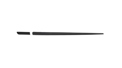 Set bandouri usi laterale FIAT Punto 2, cu 3 usi 07.1999-07.2003 partea stanga, culoare negru , 2 buc