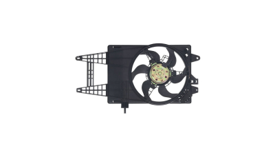 GMV radiator electroventilator Fiat Idea, 2004-2011, Punto, 2003-2010, Lancia Ypsilon, 2003-2011, Musa 2004-2012, Motorizare 1, 4 57/70kw Benzina, tip climatizare cu AC, dimensiune 150W/315mm, cu 2 pini, tip Magenti Marellimm, Aftermarket