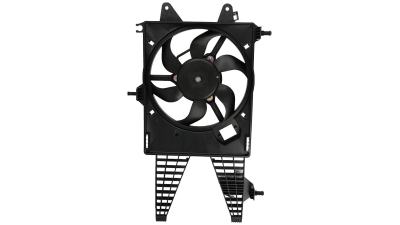GMV radiator electroventilator Fiat Idea, 2004-2011, Punto, 2003-2010, Lancia Ypsilon, 2003-2011, Musa 2004-2012, Motorizare 1, 3 Jtd 51/66kw; 1, 3 Multijet 51/55/66kw Diesel, tip climatizare Cu/fara AC, dimensiune 150W/310mm, Aftermarket