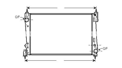 Radiator racire Best Auto Vest 302408-2