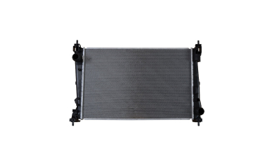 Radiator racire Fiat Bravo (198), 2007-2014, 1,4 T-Jet 88/110kw ; 1,4 66kw ; Diesel/Benzina, M/A, Cu/fara AC, cu conectori rapizi intrare/iesire, 620x395x27, Cu lipire fagure prin brazare DENSO