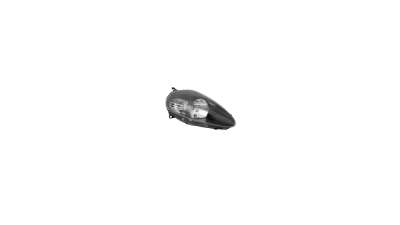 Far Fiat Punto Grande (199) Abarth 09.2005-10.2008 Depo partea Dreapta , cu rama neagra, tip bec H4, reglaj electric 