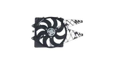 GMV radiator electroventilator Fiat Punto Evo/Punto/Abarth (199), 2005-, Motorizare 1, 3 Multijet; 1, 4 Multiair; 1, 4 Tb Multiair; 1, 4 T-Jet; 1, 9 Multijet Benzina/Diesel, tip climatizare cu AC, dimensiune 500W/405mm, 2+3 pini, plastic, cu rezistenta, t