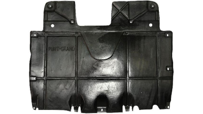 Scut motor Fiat Punto Grande (199) 09.2005-02.2012, Fata, polipropilena; parte inferioara, Aftermarket