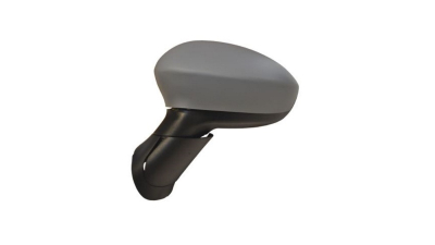 Oglinda usa exterioara Fiat Linea (323), 06.2007-2015, Punto Grande (199) 09.2005-02.2012, Punto Evo (199), 09.2009-; Punto (199), 02.2012-, partea Stanga, reglare electrica; carcasa grunduita; sticla convexa; geam cromat; 3 pini, Aftermarket