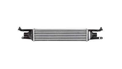 Intercooler Fiat Punto EVO/Punto, 10.2009-, Punto Grande, 10.2005-2012, motor 1.3 MultiJet 55kw, diesel, cutie manuala, cu/fara AC, aluminiu brazat/plastic, 450x96x50 mm, SRLine, 
