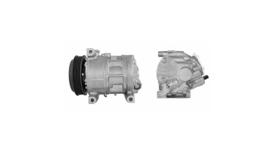 Compresor aer conditionat Fiat Fiorino, 2007-, QUBO, 2007-, Punto (199), 2005-2012, motorizare 1.4, benzina, rola curea 110 mm, 5 caneluri, de tip Denso: 5SL12C