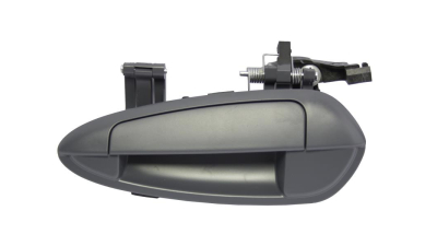 Maner usa exterior Fiat Punto Evo (199), 09.2009-, Punto Grande (199) 09.2005-02.2012, usa spate , partea Stanga, negru / texturt, Aftermarket