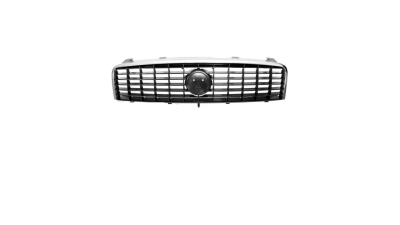 Grila radiator Fiat Linea (323), 06.2007-05.2013, crom/negru, 735439412, 302505 , fara emblema