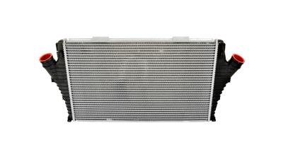 Intercooler Opel Vectra C, 04.2004-08.2008, Signum, 09.2003-03.2008, motor 1.9 CDTI 110kw, diesel, cutie automata, cu/fara AC, aluminiu brazat/plastic, 647x400x29 mm, Valeo, 