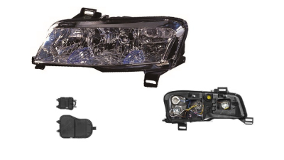 Far Fiat Stilo (192), 01.2001-03.2007, fata, Stanga, 5 usi, Combi, H1+H1+H7; electric; fara motoras, DEPO