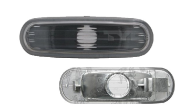 Lampa semnalizare laterala Fiat Multipla (186), 01.1999-02.2010; Doblo (119/223), 01.2006-01.2010, fata, Stanga = Dreapta, WY5W; alb; fara suport becuri, TYC