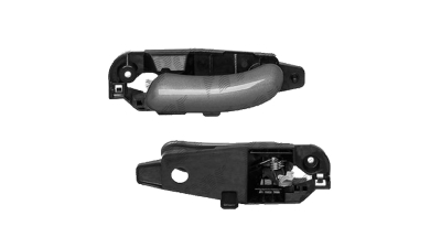 Maner deschidere usa interioara Fiat Stilo (192), 01.2001-03.2007 Spate , partea Stanga, gri, Aftermarket