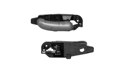 Maner deschidere usa interioara Fiat Stilo (192), 01.2001-03.2007, Spate, partea Dreapta, gri, Aftermarket
