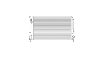 Radiator racire Fiat 500 (312), 08.2008- Model Abarth 500, Motorizare 1, 4 T-Jet 99kw Benzina, tip climatizare Cu/fara AC, cutie Manuala, cu conectori rapizi iesire, dimensiune 620x395x27mm, Cu lipire fagure prin brazare, DENSO