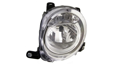 Far Fiat 500 (312) 03.2007-08.2015, Stanga, tip bec H7, far faza scurta, ECE, cu motoras, Depo, 51787492, 