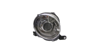 Far Fiat 500 (312), 03.2007-08.2015, partea Dreapta, electric, fara becuri, fara balast, cu motoras, tip bec D1S + PY24W, Depo