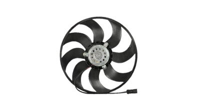 GMV ventilator radiator Fiat 500, 2007-, motor 1.4, benzina, 1.3 MultiJet, diesel, cutie manuala, fara AC, 150 W; 405 mm; 2 pini, fara pre-rezistor