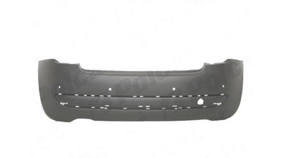 Bara spate Fiat 500 (312), 03.2007-08.2015, grunduita; cu gauri pt. ornament