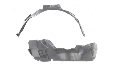 Carenaj aripa interioara, aparatori noroi Fiat 500 (312), 03.2007-08.2015, fata, Dreapta, polipropilena (PP/PPE)