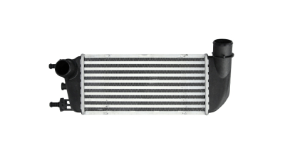 Intercooler Fiat 500, 10.2007-, motor 1.3 MultiJet, Ford KA, 10.2008-2015, motor 1.3 TDCI 55kw, diesel, cutie manuala, cu/fara AC, aluminiu brazat/plastic, 290x128x64 mm, 