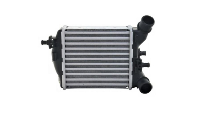 Intercooler Fiat 500 Abarth, 08.2008-, motor 1.4 T-Jet 99 kw, benzina, cutie manuala, cu/fara AC, aluminiu brazat/plastic, 185x164x64 mm, intercooler dreapta, 