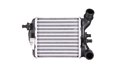 Intercooler Fiat 500 Abarth, 08.2008-, motor 1.4 T-Jet 99kw, benzina, cutie manuala, cu/fara AC, aluminiu brazat/plastic, 182x174x62 mm, Denso/J.Deus, intercooler dreapta 