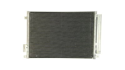 Condensator climatizare Chrysler YPSILON, 2011-, Fiat 500, 2007-; PANDA, 2007-; KA, 2008-2016; Lancia YPSILON, 2011- motor 0.9 Twinair; 1.2; 1.3 MultiJet/TDCI; 1.4/ 1.4 Multiair, full aluminiu brazat, 540 (500)x367x16 mm