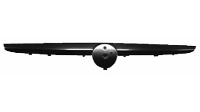 Ornament grila radiator Fiat Punto Evo (199), 09.2009-, Cromat, 735503990