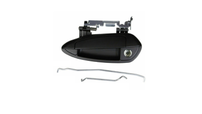 Maner usa exterior Fiat Punto (199), 02.2012-, Punto Evo (199), 09.2009-;Punto Grande (199) 09.2005-02.2012, 3 Usi, usa fata partea Stanga, negru / primerizat, Aftermarket