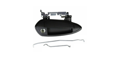 Maner usa exterior Fiat Punto (199), 02.2012-, Punto Evo (199), 09.2009-;Punto Grande (199) 09.2005-02.2012, 3 Usi, usa fata partea Dreapta, negru / primerizat, Aftermarket