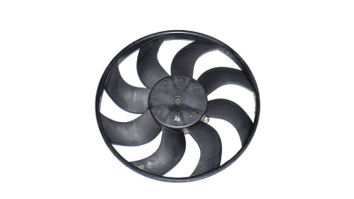 GMV ventilator radiator Fiat Doblo, 2000-2006, motor 1.9 D, diesel, 1.2, 1.6, benzina, fara AC, 370 W; 385 mm; 2 pini, 