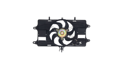 GMV radiator electroventilator Fiat Doblo (119/223), 03.2001-10.2005, Motorizare 1, 2 8v Benzina, tip climatizare cu AC, cutie Manuala, dimensiune 270W/300mm, 2+2 pini, plastic, mm, Aftermarket