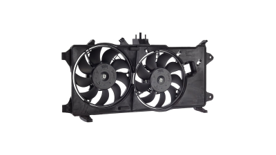 GMV radiator electroventilator Fiat Doblo (119/223), 2000-2006, Motorizare 1, 3 Multijet 51/55/62kw; 1, 9 Jtd 74kw; 1, 9 Multijet 77kw Diesel, dimensiune 270/110W, 2x280mm, plastic, mm, 304023W7X