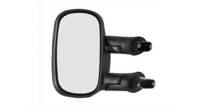 Oglinda exterioara Fiat Doblo (119/223) 01.2001-01.2010 partea stanga View Max crom convex carcasa neagra reglare manuala fara incalzire