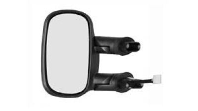 Oglinda exterioara Fiat Doblo (119/223) 01.2001-01.2010 partea stanga View Max crom convex carcasa prevopsita grunduita reglare electrica cu incalzire